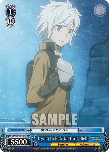 Trying to Pick Up Girls Bell DDM/S88-TE13 TD Is it Wrong to Try to Pick Up Girls in a Dungeon? Card