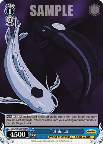 Tui and La ATLA/WX04-088 U Avatar: The Last Airbender Card