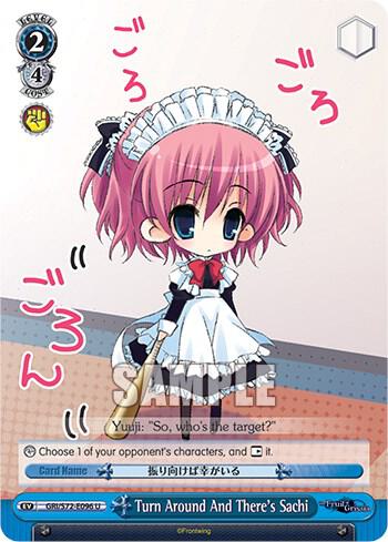 Turn Around And Theres Sachi GRI/S72-E096 U The Fruit of Grisaia Card