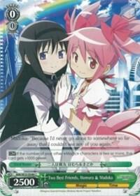Two Best Friends Homura and Madoka MM/W35-E046 C Puella Magi Madoka Magica the Movie -Rebellion- Card