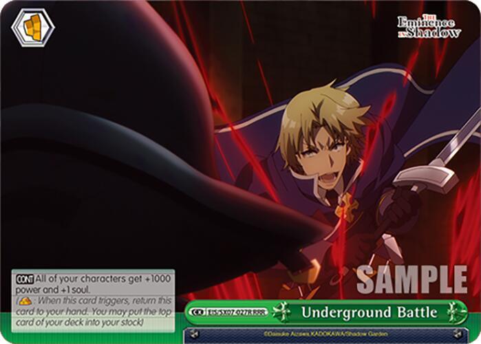 Underground Battle RRR EIS/SX07-027R The Eminence in Shadow Card