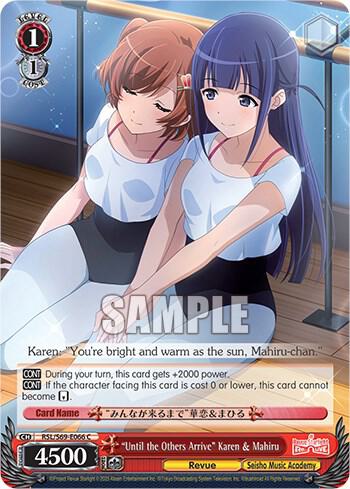 Until the Others Arrive Karen and Mahiru RSL/S69-E066 C Revue Starlight -Re LIVE- Card