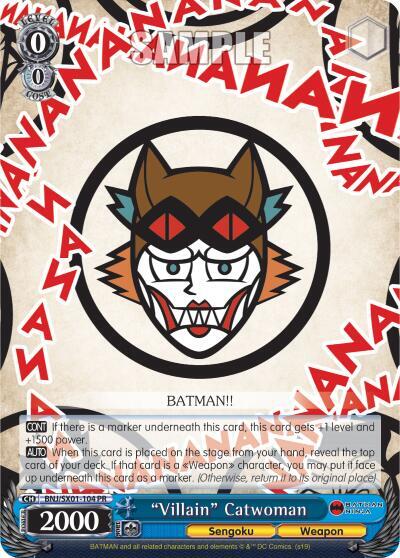 Villain Catwoman BNJ/SX01-104 PR Batman Ninja Card