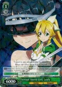 Virtual World Girl Leafa SAO/S26-E025 R Sword Art Online Vol.2 Card