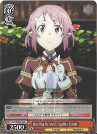 Watching the Match Together Lisbeth SAO/SE23-E10 C Sword Art Online II Card