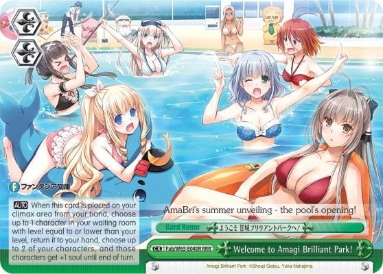 Welcome to Amagi Brilliant Park RRR Fab/W65-E040R RRR Fujimi Fantasia Bunko Card