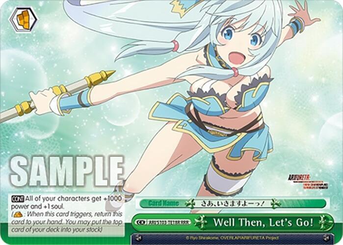 Well Then Lets Go RRR ARI/S103-TE18R RRR Arifureta: From Commonplace to World's Strongest Card