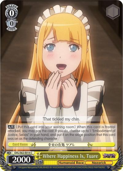 Where Happiness Is Tuare OVL/S62-E014 C Nazarick: Tomb of the Undead Card