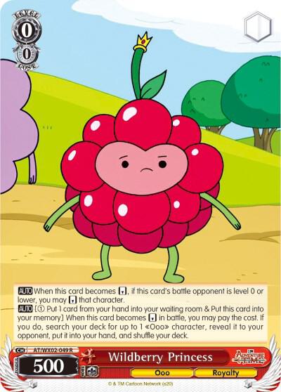 Wildberry Princess AT/WX02-049 R Adventure Time Card