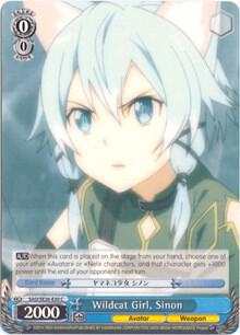 Wildcat Girl Sinon SAO/SE26-E30 C Sword Art Online II Vol.2 Card