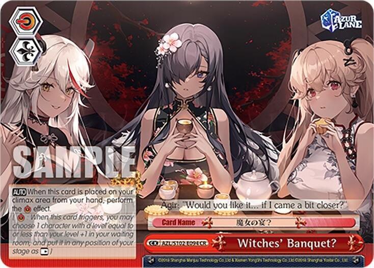 Witches Banquet AZL/S102-E094 CR Azur Lane Card