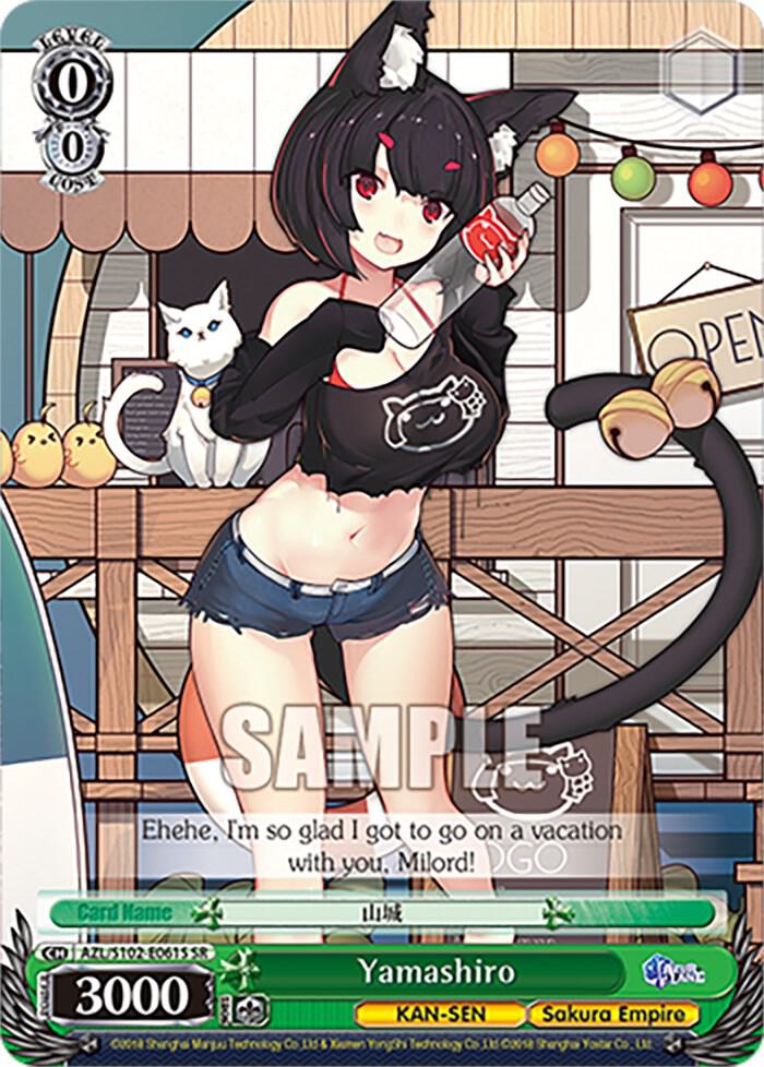 Yamashiro SR AZL/S102-E061S SR Azur Lane Card