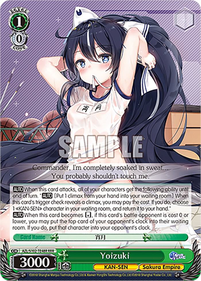 Yoizuki RRR AZL/S102-TE48R RRR Azur Lane Card