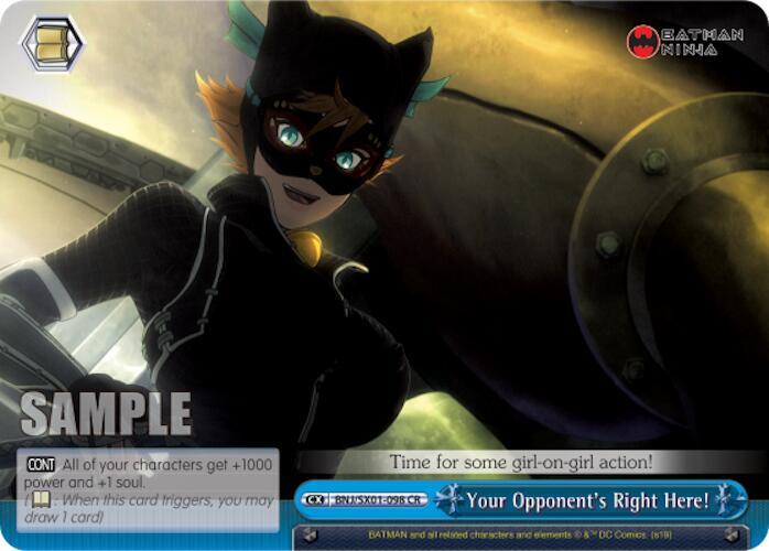 Your Opponents Right Here BNJ/SX01-098 CR Batman Ninja Card