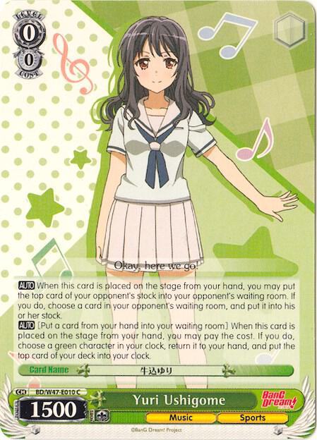 Yuri Ushigome BD/W47-E010 C BanG Dream! Card