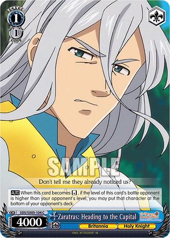 Zaratras Heading to the Capital SDS/SX05-104 C The Seven Deadly Sins: Revival of The Commandments Card