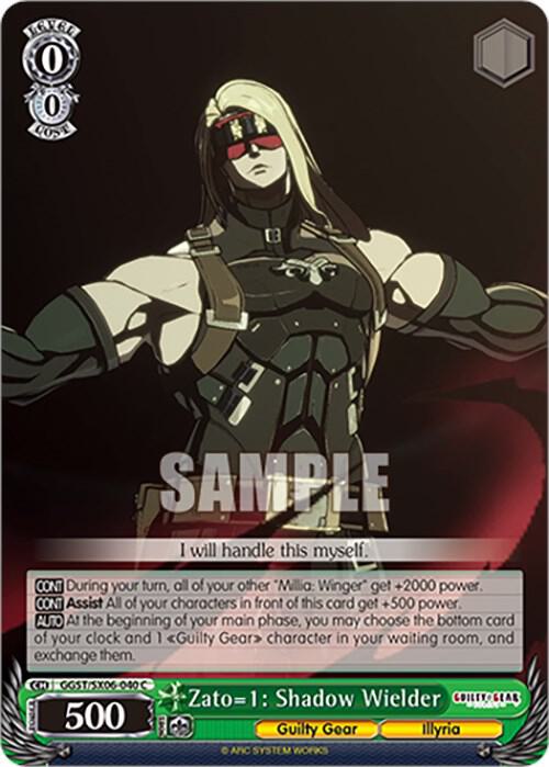 Zato=1 Shadow Wielder GGST/SX06-040 C Guilty Gear -Strive- Card