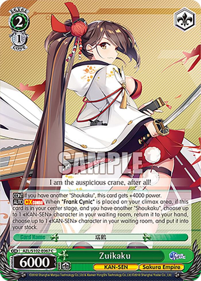 Zuikaku AZL/S102-E067 C Azur Lane Card