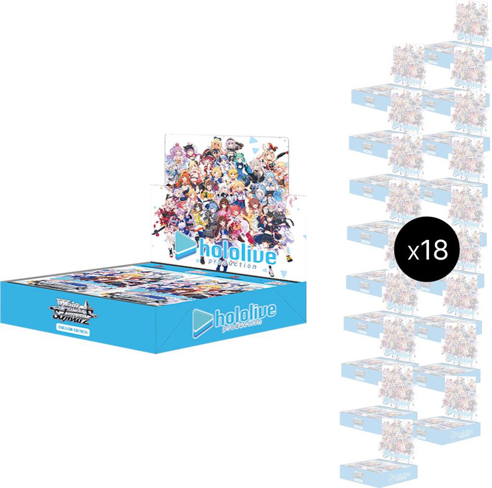 hololive production Booster Box Case  hololive production Card
