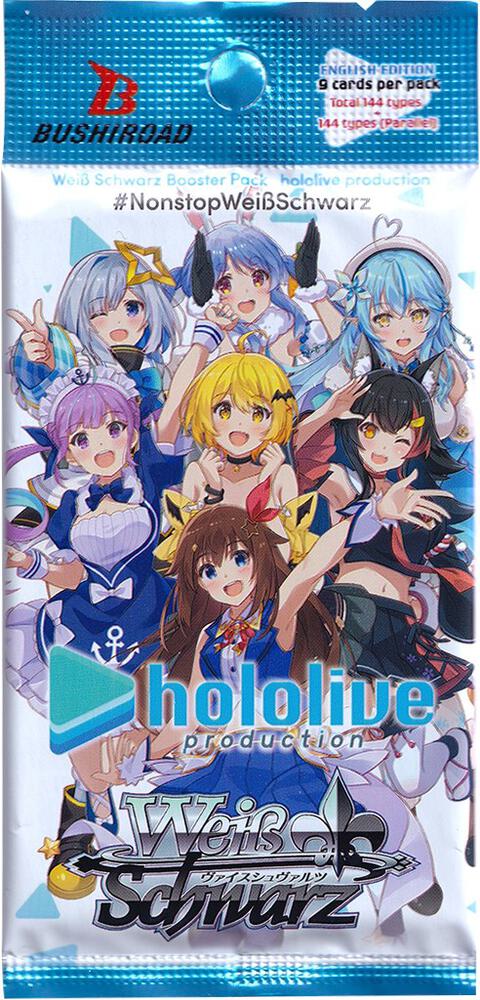 hololive production Booster Pack  hololive production Card