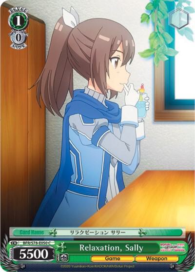 Relaxation Sally BFR/S78-E050 C BOFURI: I Don't Want to Get Hurt, so I'll Max Out My Defense Card