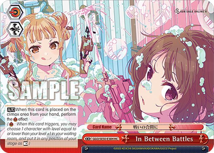 In Between Battles HRR GGO/SE50-E38H HRR SAO Alternative–Gun Gale Online–2 Premium Booster Card
