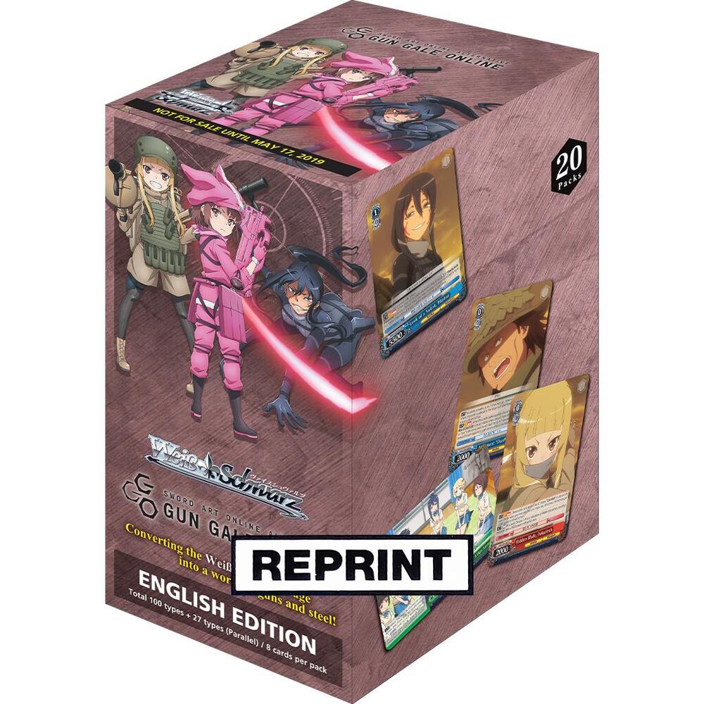 SAO Alternative Gun Gale Online Booster Box Second Edition  SAO Alternative–Gun Gale Online Card