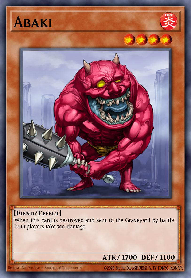 Abaki Common CDIP-EN013 Cyberdark Impact Yugioh card
