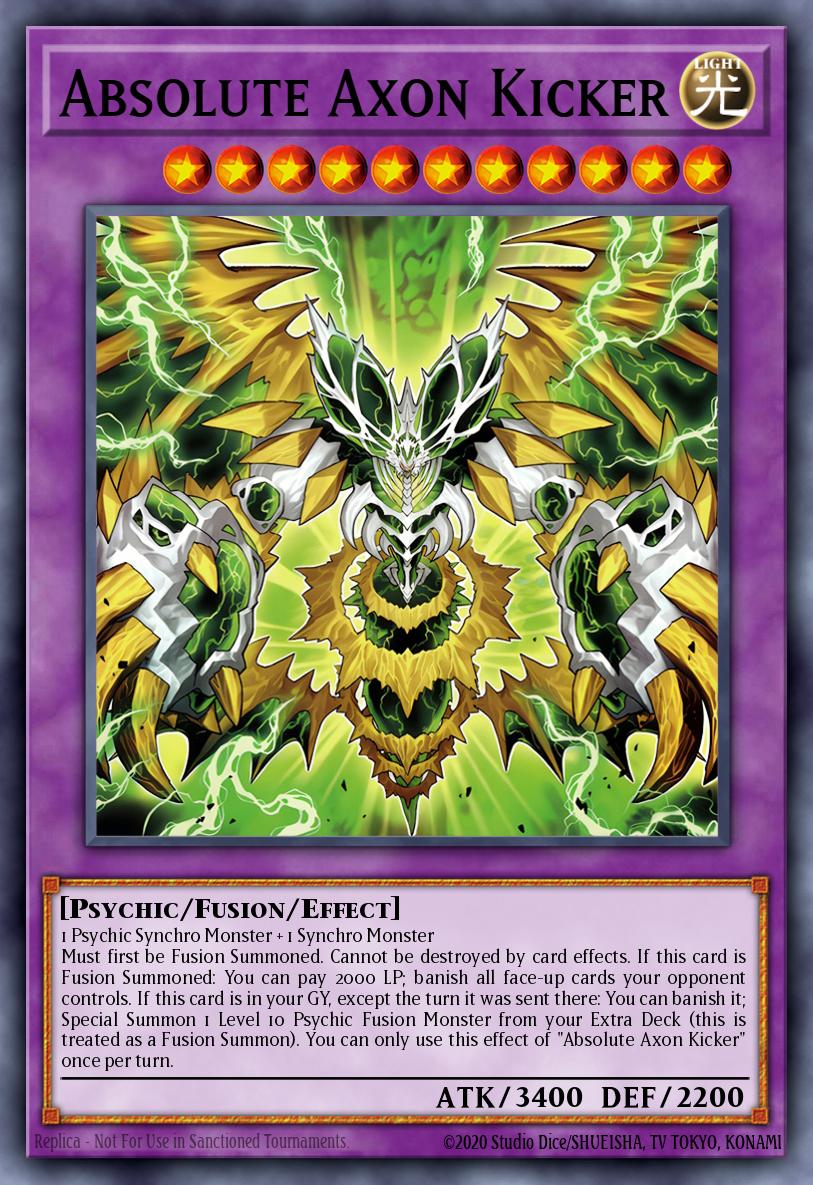 Absolute Axon Kicker Common DUAD-EN034 Duelists Advance Yugioh card