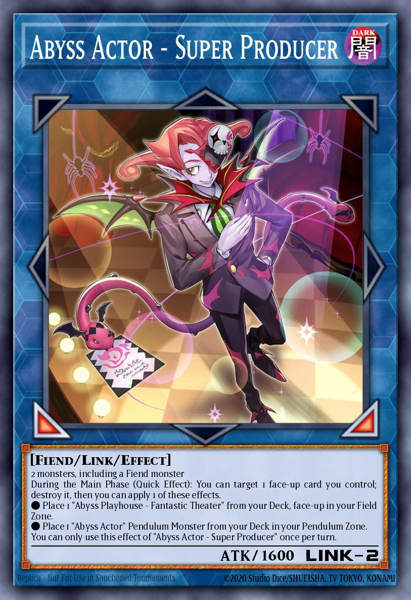 Abyss Actor - Super Producer Common PHHY-EN049 Photon Hypernova Yugioh card