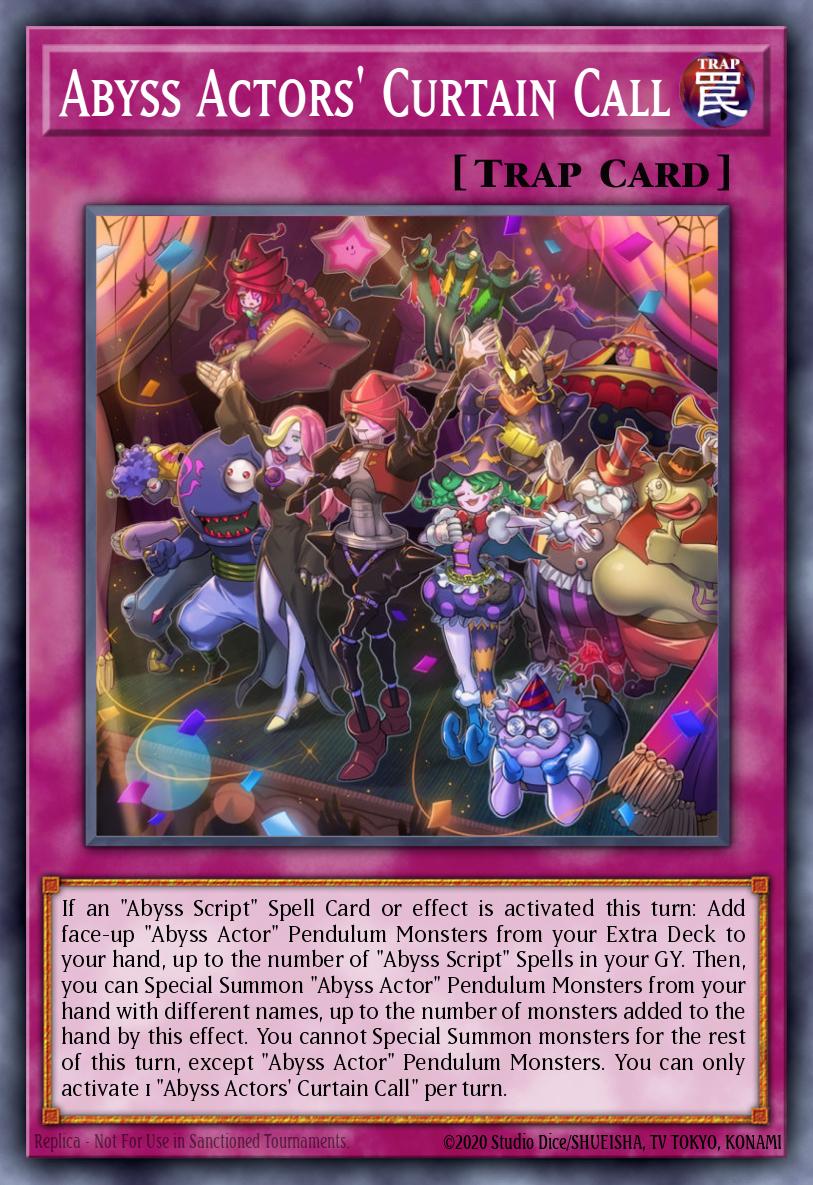 Abyss Actors Curtain Call Common LDS2-EN064 Legendary Duelists Season 2 Yugioh card