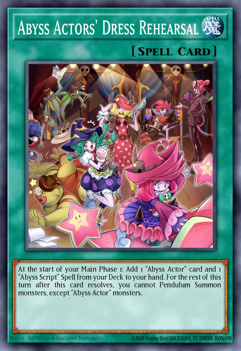 Abyss Actors Dress Rehearsal Super Rare PHHY-EN063 Photon Hypernova Yugioh card