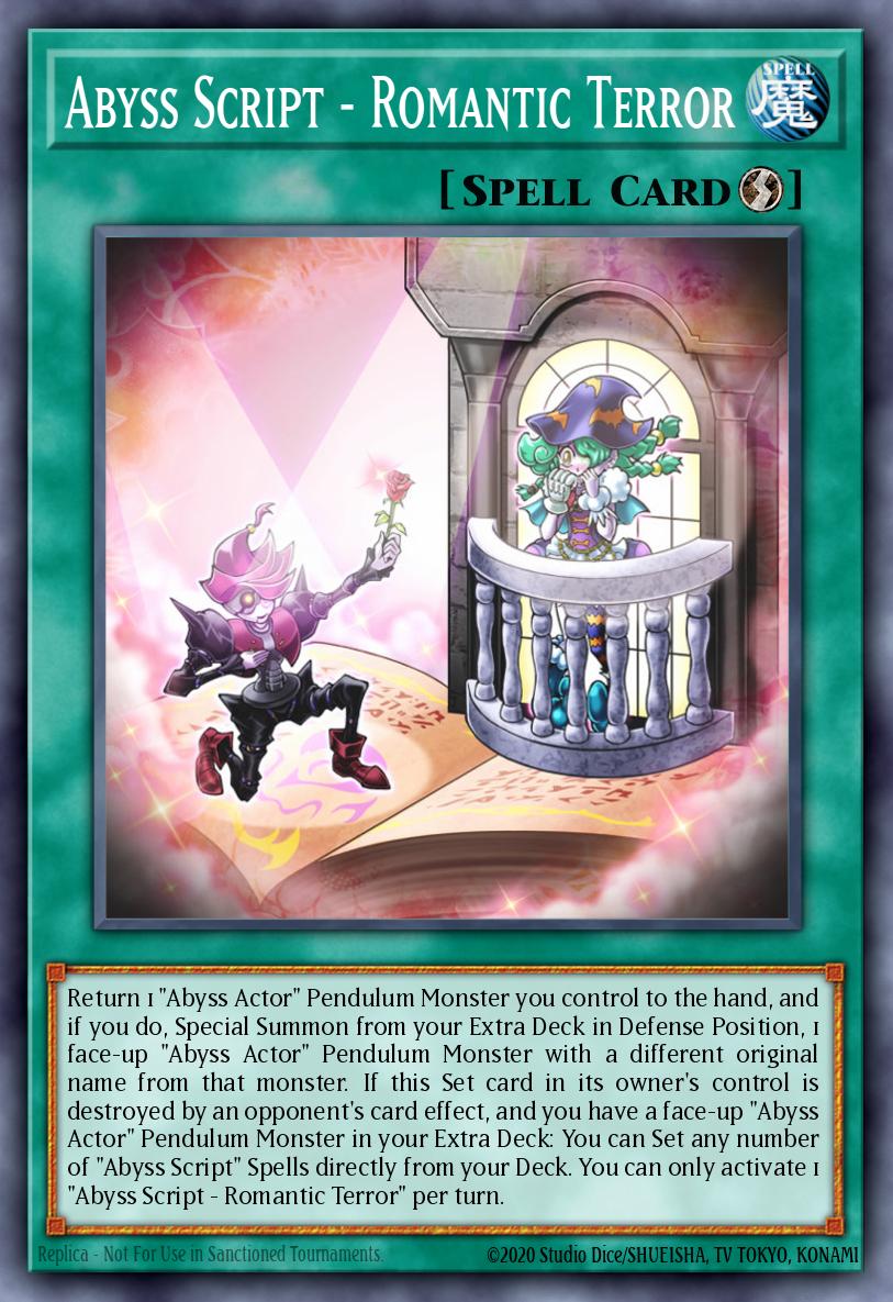 Abyss Script - Romantic Terror Common LDS2-EN062 Legendary Duelists Season 2 Yugioh card