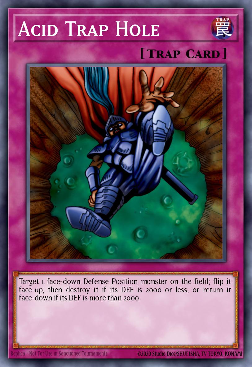 Acid Trap Hole Rare LCYW-EN283 Legendary Collection 3 Yugis World Mega Pack Yugioh card