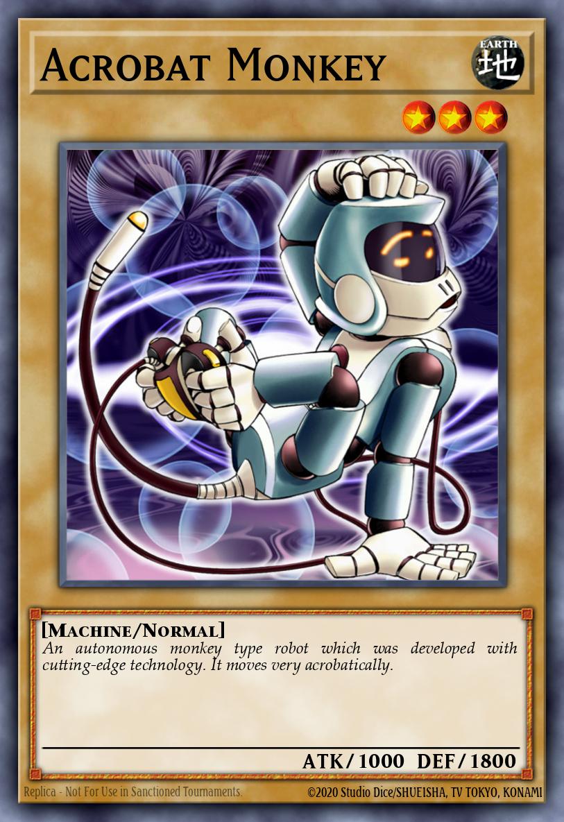 Acrobat Monkey Common DCR-003 Dark Crisis Yugioh card