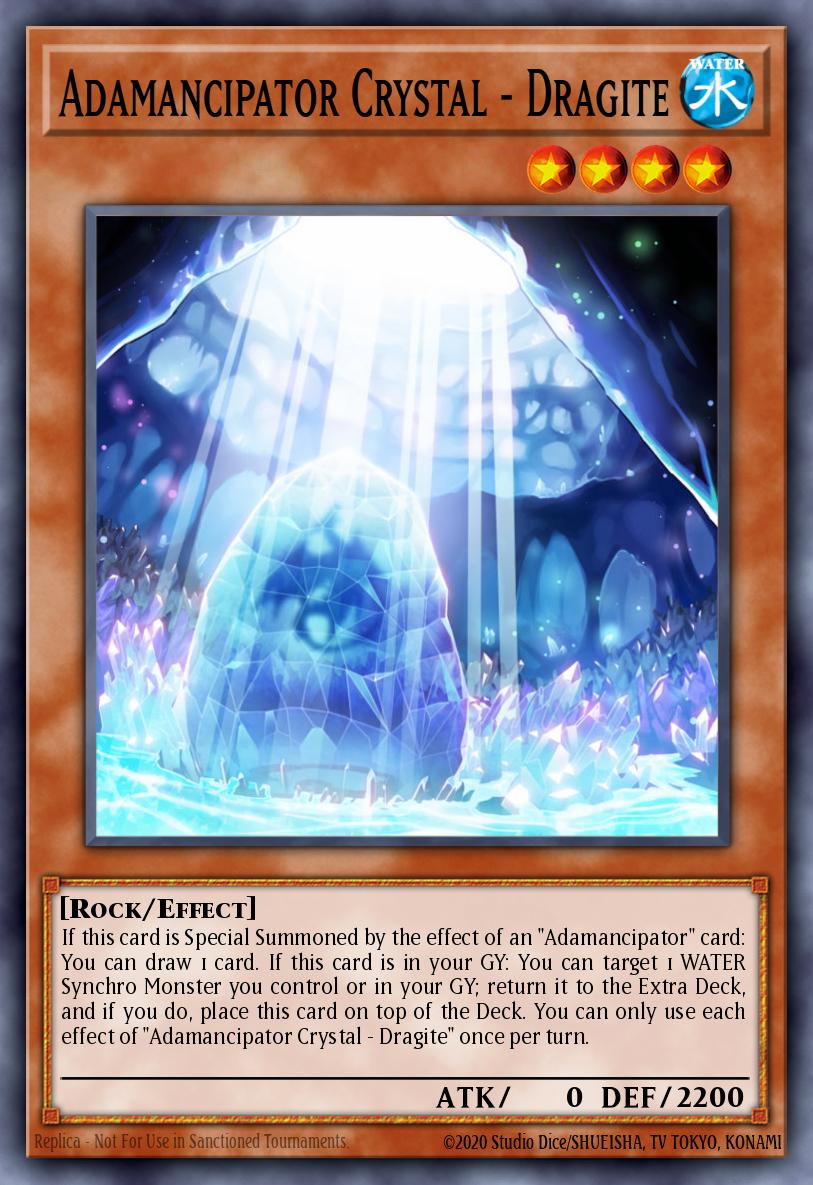 Adamancipator Crystal - Dragite Common MP21-EN229 2021 Tin of Ancient Battles Yugioh card