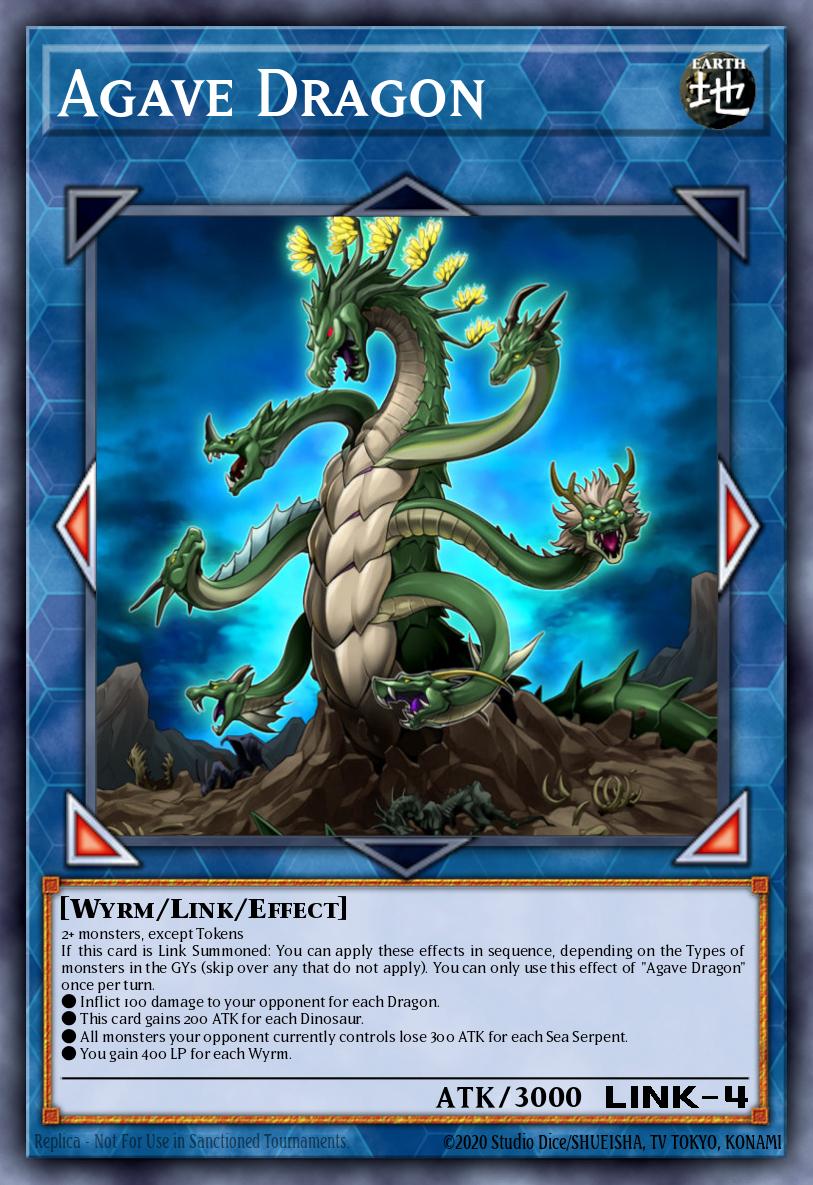 Agave Dragon Common MP19-EN191 2019 Gold Sarcophagus Tin Mega Pack Yugioh card