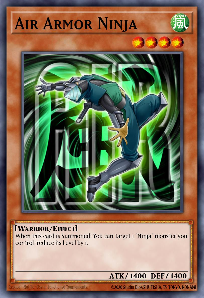 Air Armor Ninja Common ORCS-EN014 Order of Chaos Yugioh card
