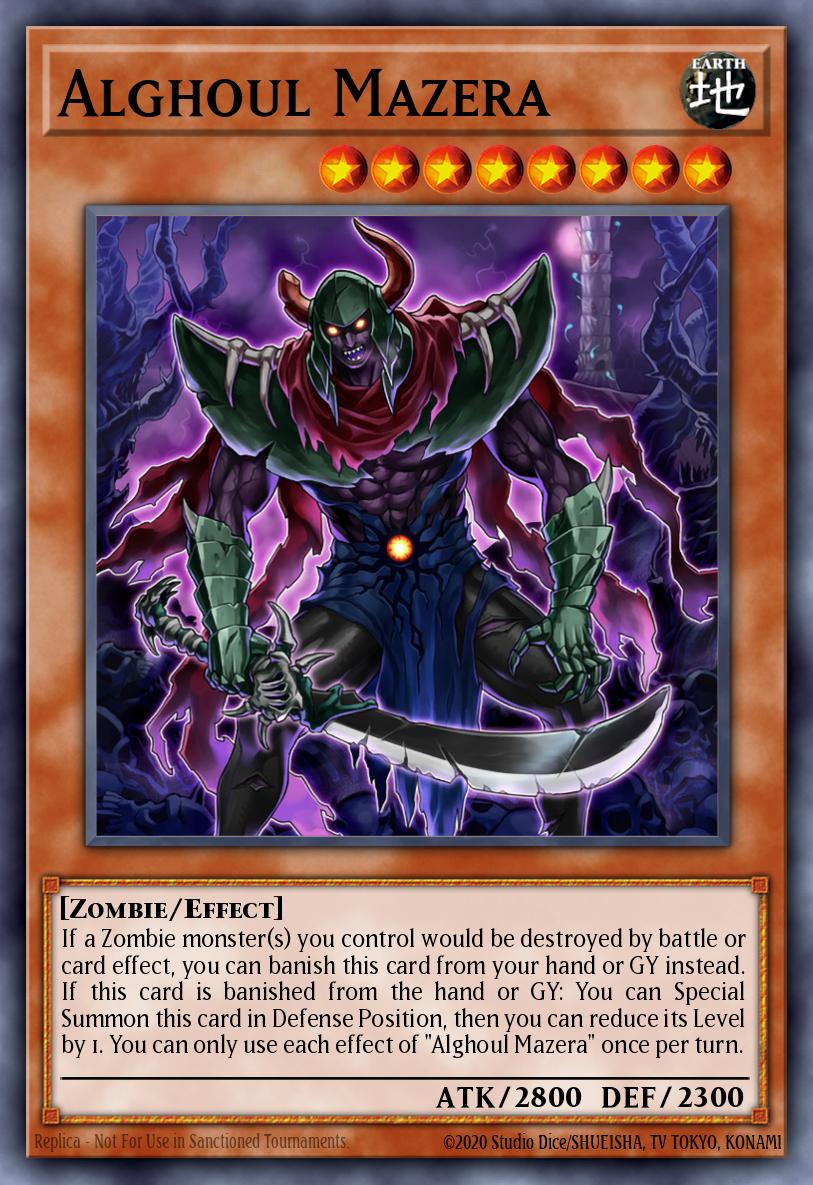 Alghoul Mazera Common DIFO-EN014 Dimension Force Yugioh card