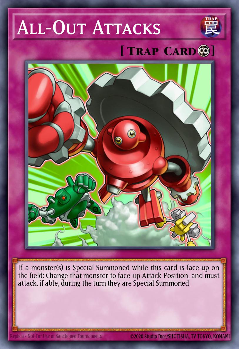 All-Out Attacks Common OP11-EN022 OTS Tournament Pack 11 Yugioh card