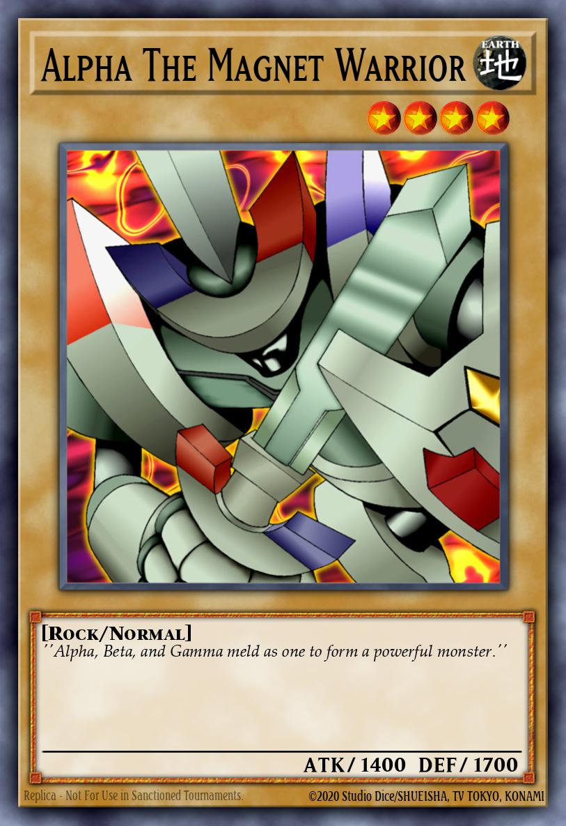Alpha The Magnet Warrior Common LCYW-EN012 Legendary Collection 3 Yugis World Mega Pack Yugioh card