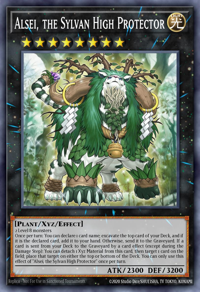 Alsei the Sylvan High Protector Ultra Rare MP14-EN221 2014 Mega-Tin Mega Pack Yugioh card