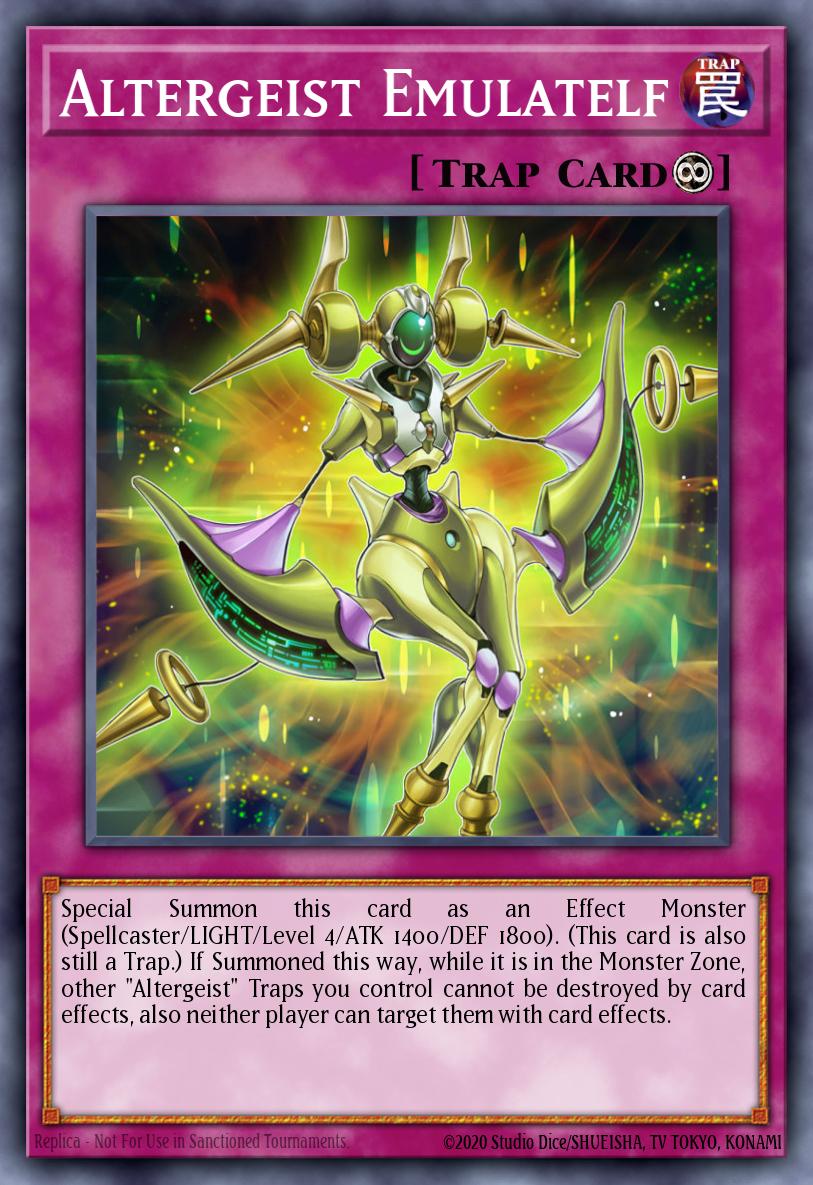 Altergeist Emulatelf Common MP19-EN047 2019 Gold Sarcophagus Tin Mega Pack Yugioh card