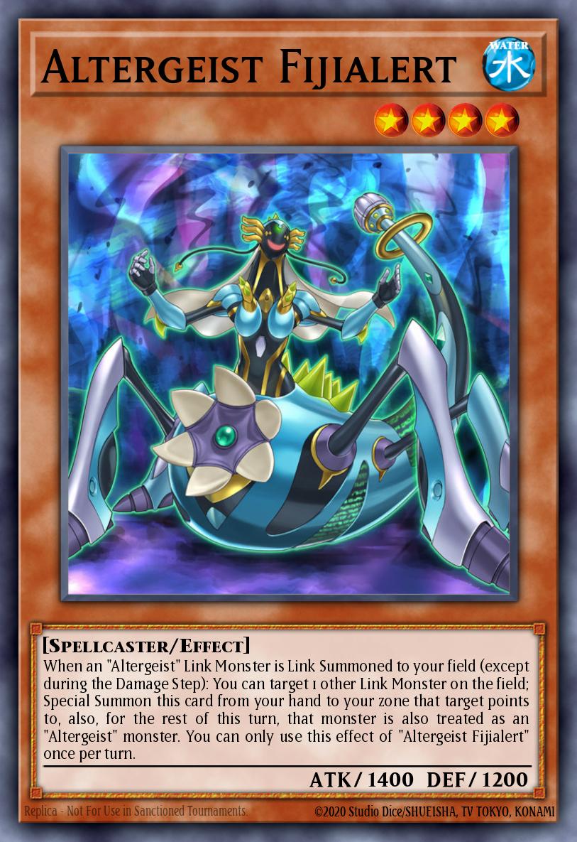 Altergeist Fijialert Secret Rare BROL-EN047 Brothers of Legend Yugioh card