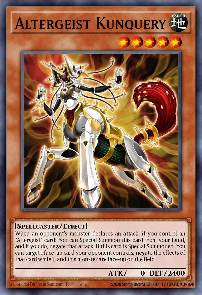 Altergeist Kunquery Common MP18-EN116 2018 Mega-Tin Mega Pack Yugioh card