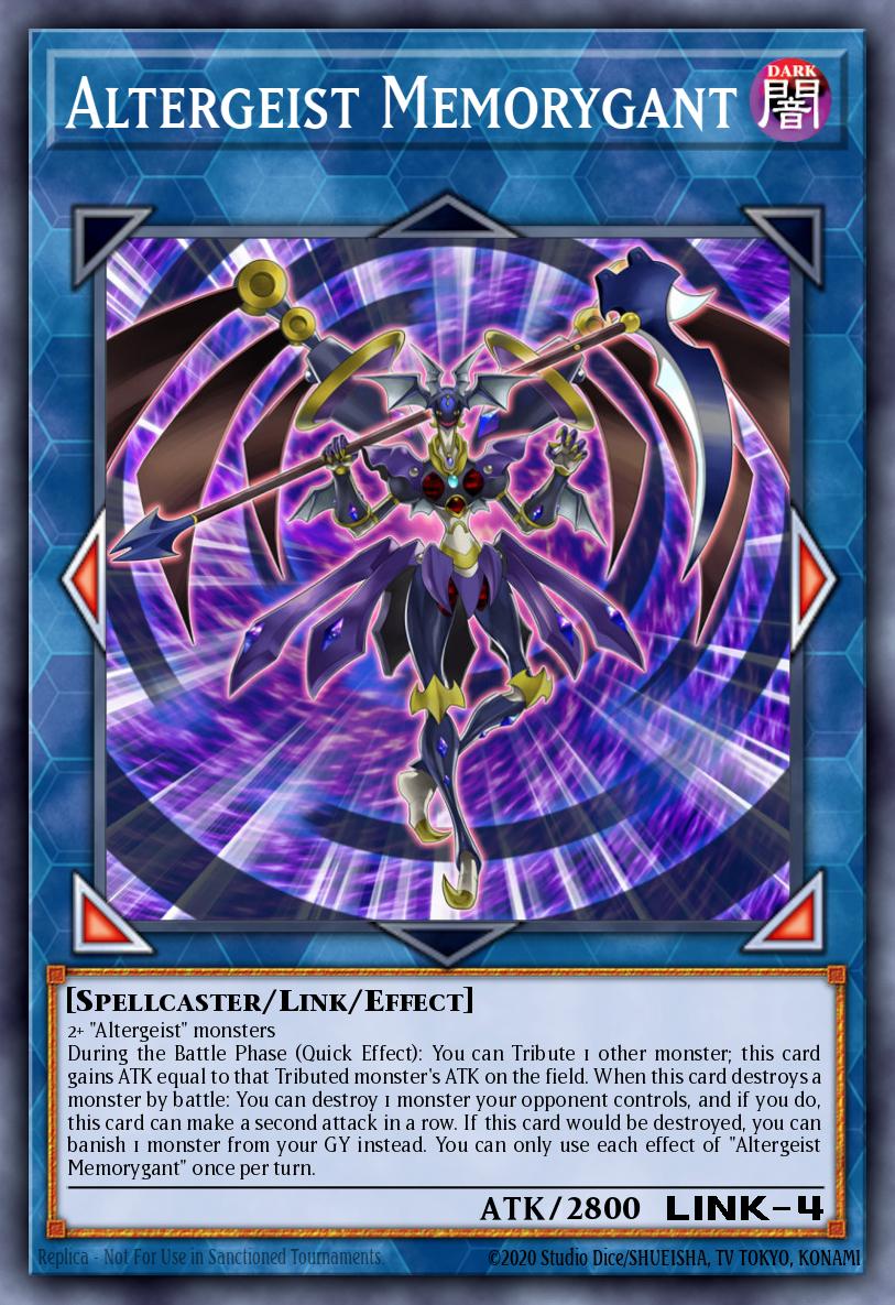 Altergeist Memorygant Secret Rare BROL-EN045 Brothers of Legend Yugioh card