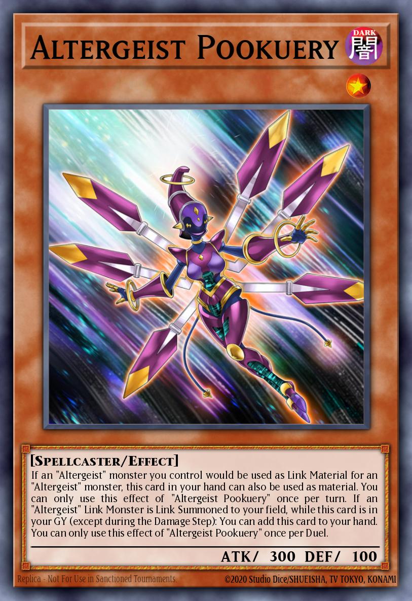 Altergeist Pookuery Secret Rare BROL-EN046 Brothers of Legend Yugioh card
