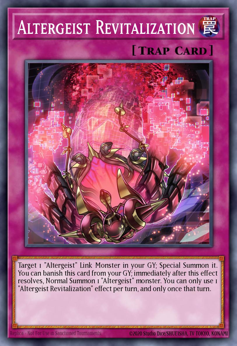Altergeist Revitalization Common DUNE-EN069 Duelist Nexus Yugioh card
