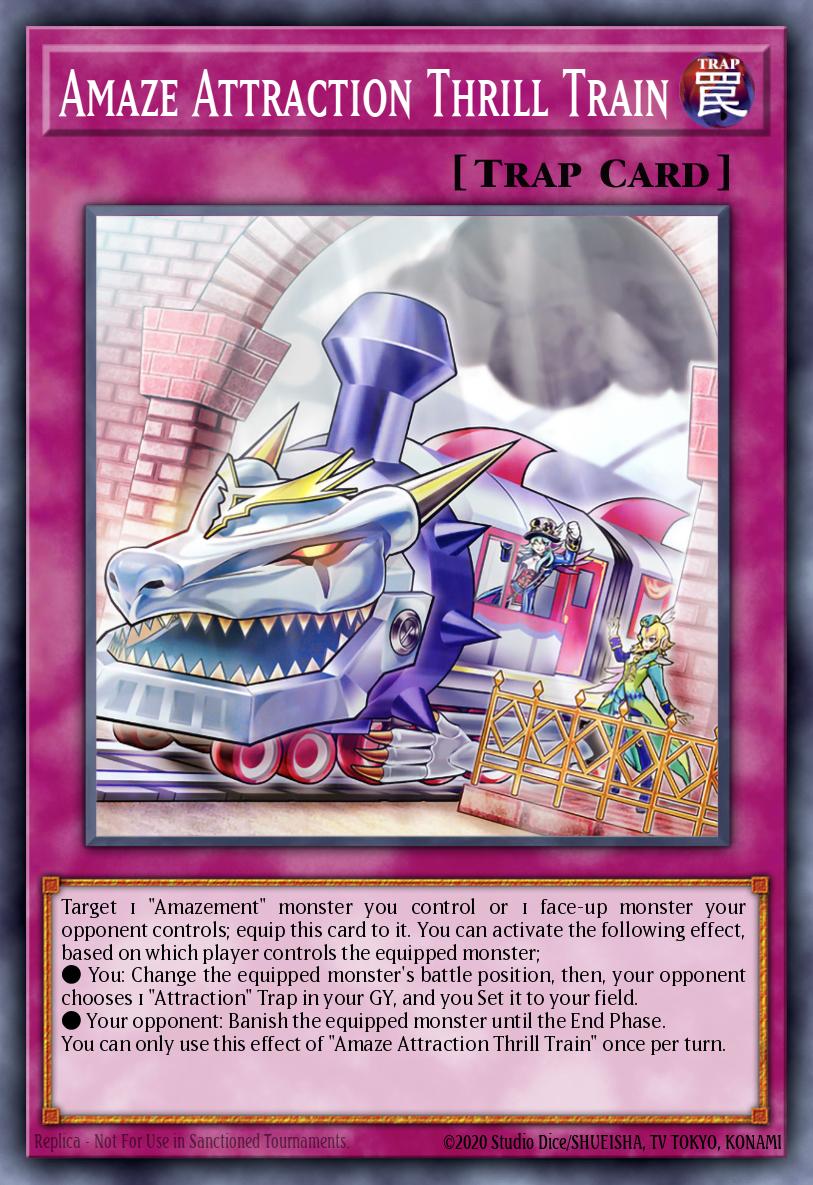 Amaze Attraction Thrill Train Common MP24-EN305 25th Anniversary Tin Dueling Mirrors Yugioh card
