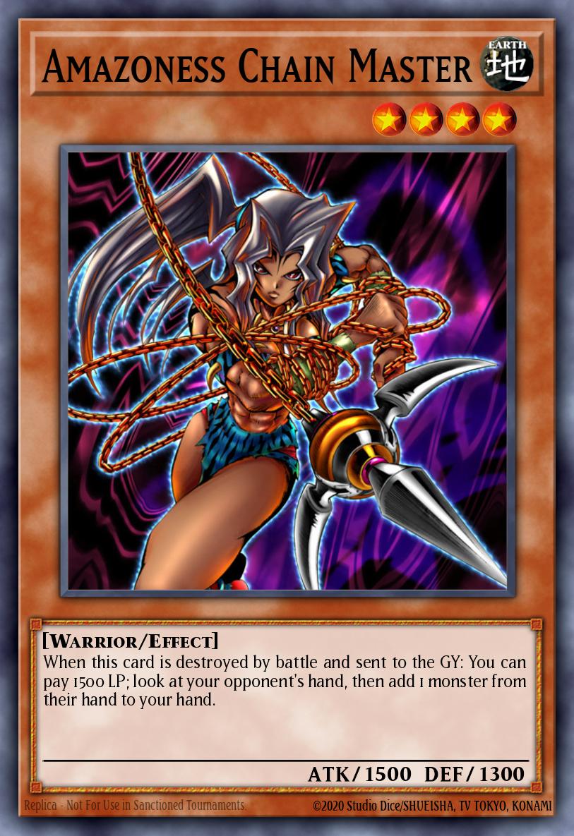 Amazoness Chain Master Rare DLG1-EN098 Dark Legends Yugioh card